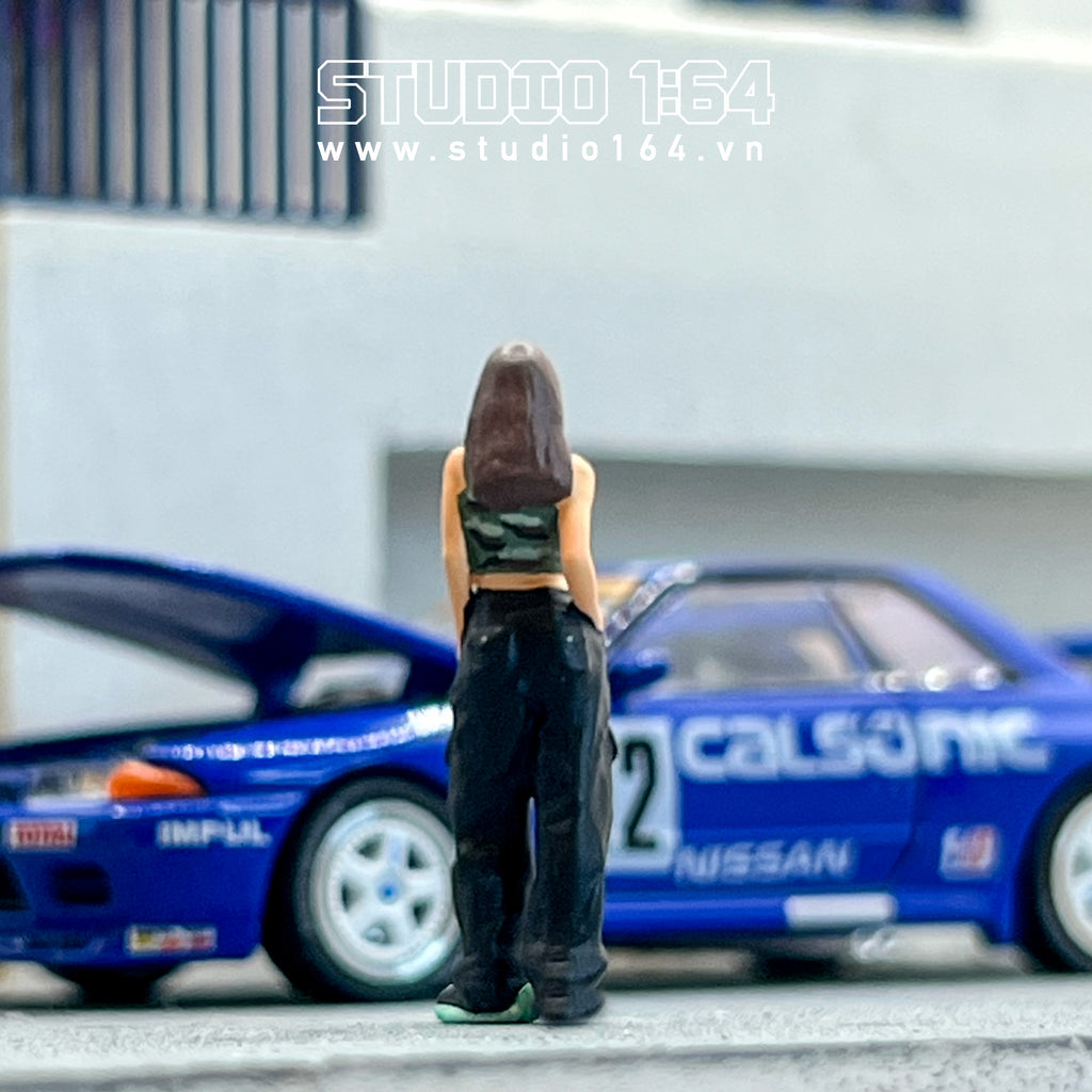 Hip Hop Girl Figure x Realpaint Studio