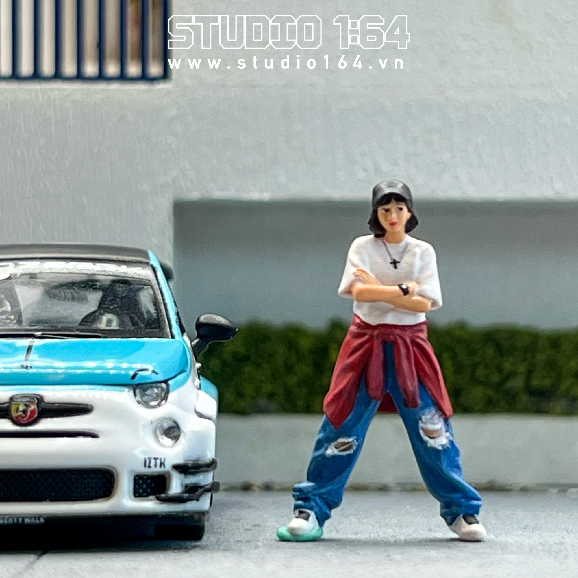 Street Girl Figure x Realpaint Studio
