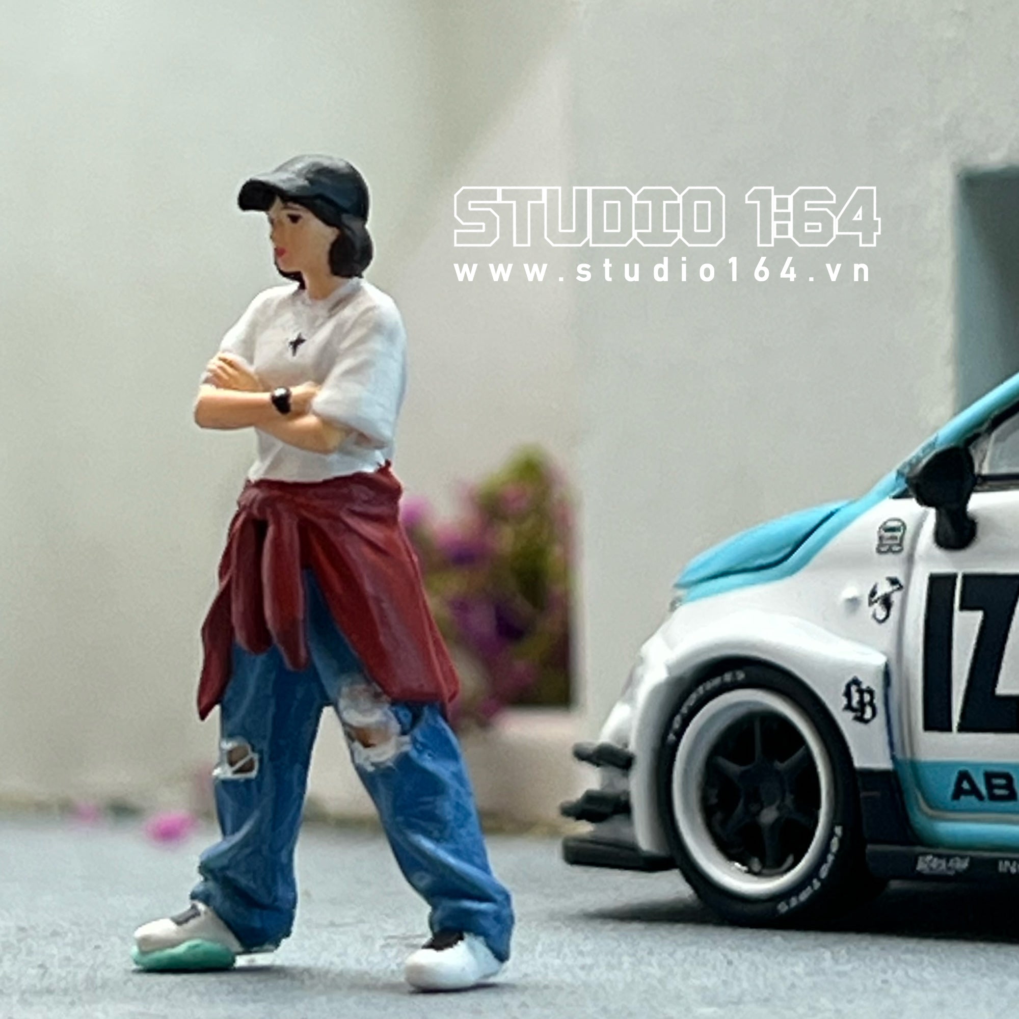 Street Girl Figure x Realpaint Studio