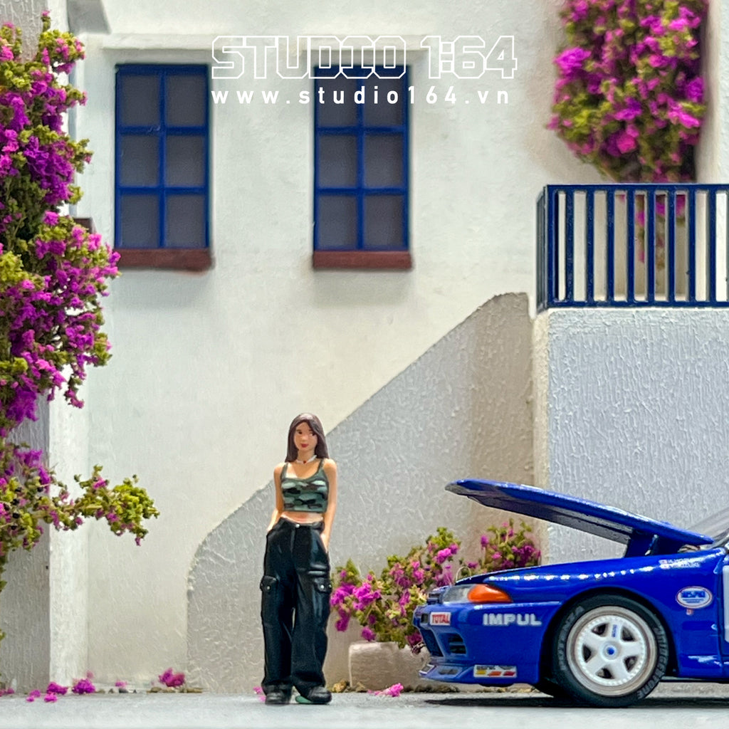 Hip Hop Girl Figure x Realpaint Studio