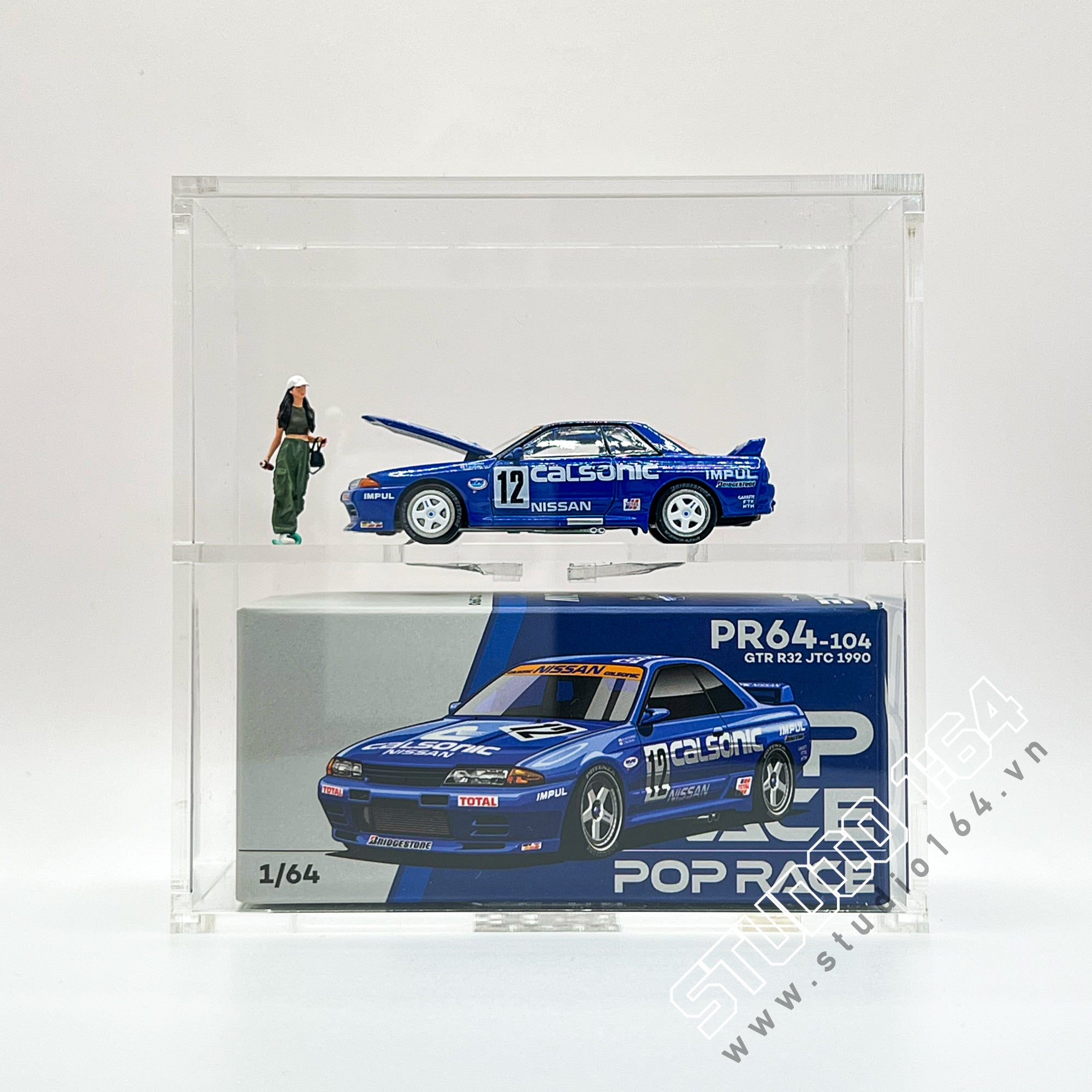 Hộp trưng bày xe mô hình