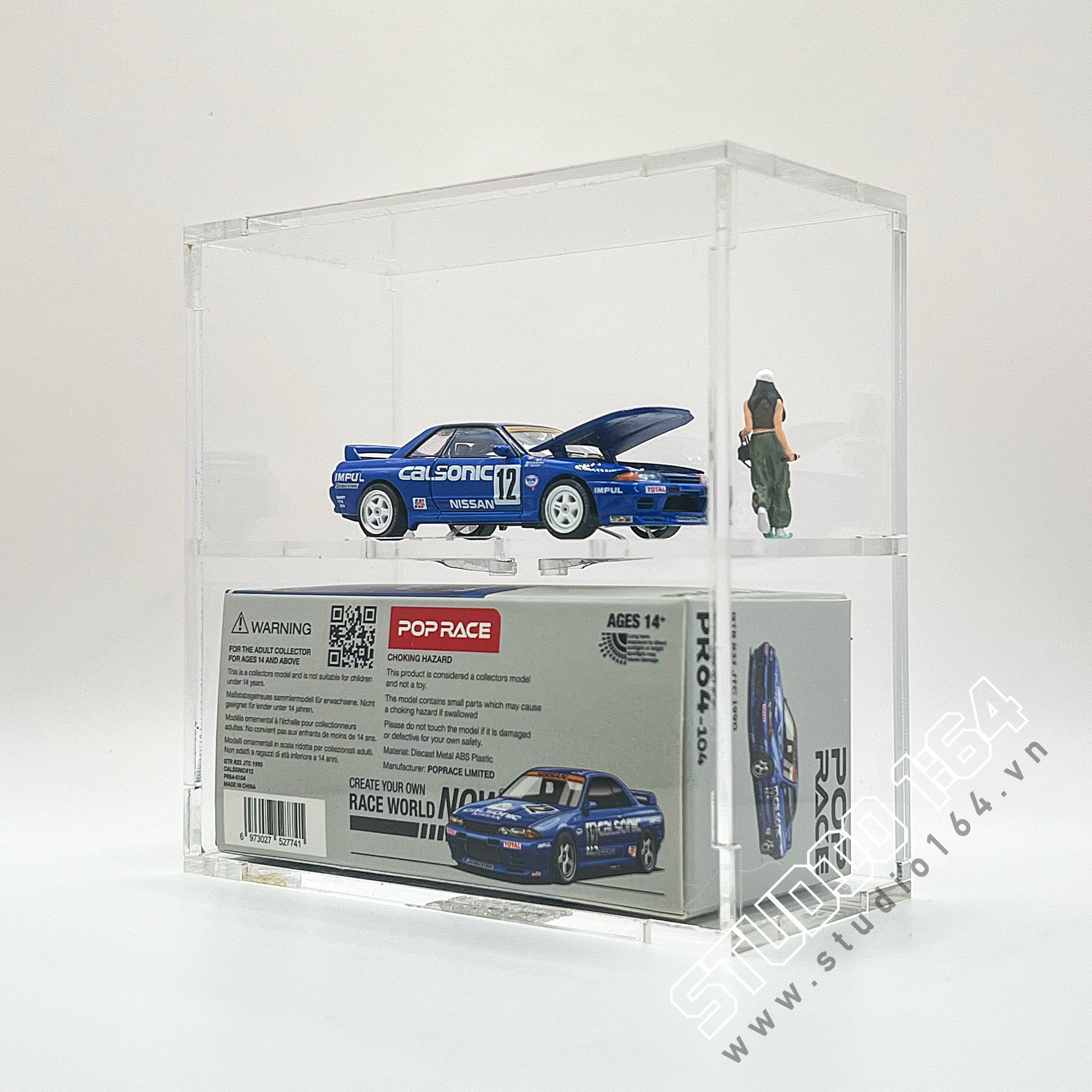 Hộp trưng bày xe mô hình